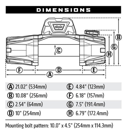 WARN VR EVO 10S Winch