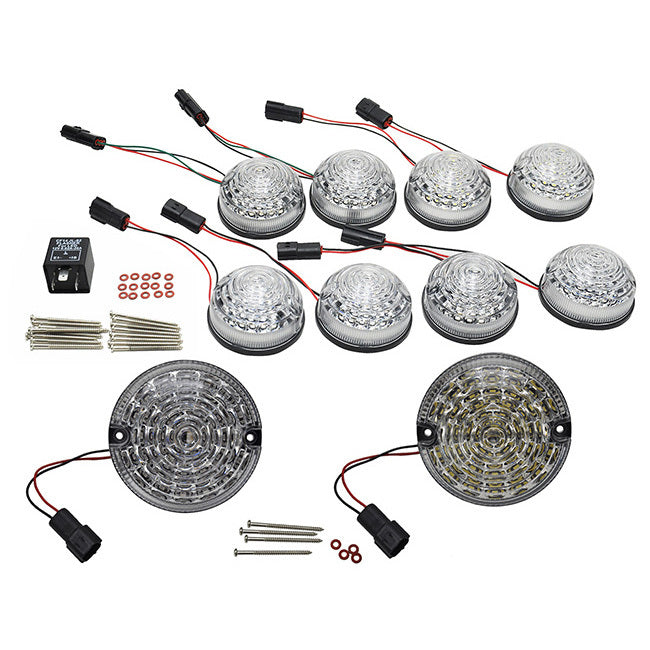 Land Rover Defender Deluxe LED Upgrade Kit (Clear) | 4x4Trim
